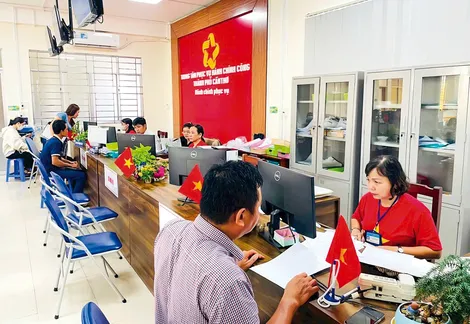Thuận lợi cho người dân khi thực hiện tiếp nhận thủ tục không phụ thuộc địa giới hành chính