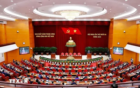 Phát biểu của Tổng Bí thư Tô Lâm tại Phiên bế mạc Hội nghị Trung ương 13