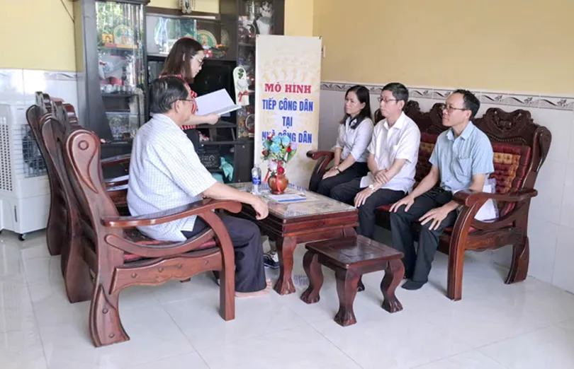 Mô hình “Tiếp công dân tại nhà công dân” - cầu nối vững bền giữa ý Đảng và lòng Dân