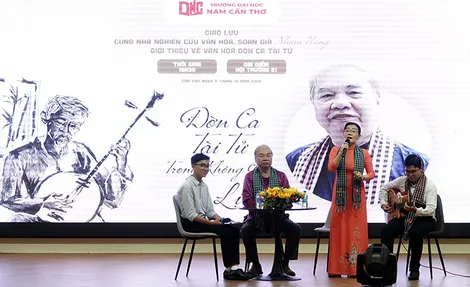 Cần có trong hành trang tuổi trẻ vài câu đờn ca tài tử, vọng cổ