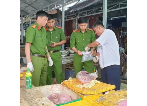 Phát hiện vụ giết mổ và mua bán thịt nhiễm dịch tả heo châu Phi