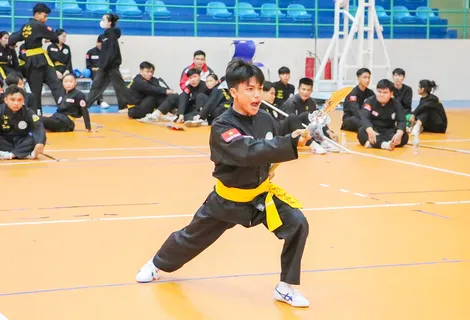 Dấu ấn Kỳ thi thăng cấp đai - đẳng Võ thuật Cổ truyền