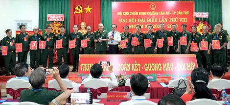 Đại hội đại biểu Hội Cựu chiến binh phường Tân An và các xã Trường Thành, Cờ Đỏ nhiệm kỳ 2025-2030