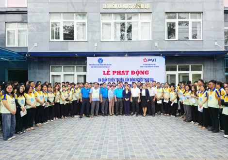 Phường Phú Lợi ra quân tuyên truyền, vận động người dân tham gia BHXH tự nguyện, BHYT hộ gia đình