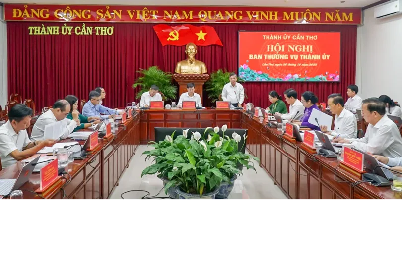 Ban Thường vụ Thành ủy cho ý kiến nhiều vấn đề quan trọng để thúc đẩy thành phố phát triển