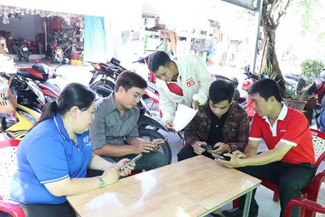 Xã Đại Hải phát động hưởng ứng Ngày Chuyển đổi số quốc gia