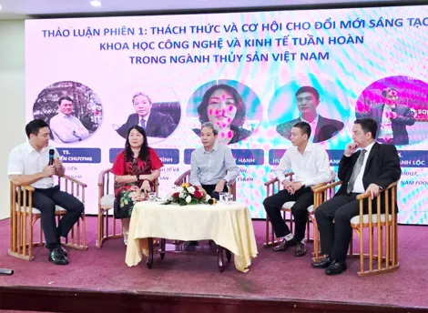 Thúc đẩy đổi mới sáng tạo và kinh tế tuần hoàn trong nuôi trồng thủy sản