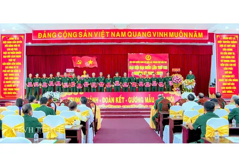 Đại hội đại biểu Hội Cựu chiến binh phường Bình Thủy và các xã 
Thới Lai, Đông Thuận