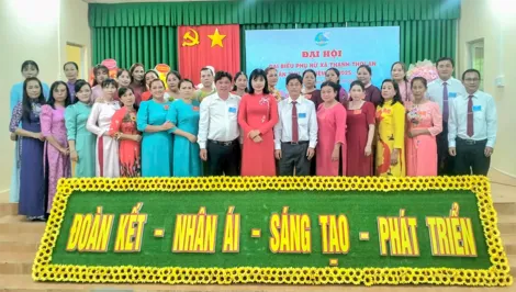 Hội LHPN xã Thạnh Thới An tổ chức Đại hội đại biểu nhiệm kỳ 2025-2030