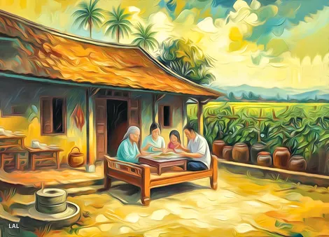 Cái cối xay của nội