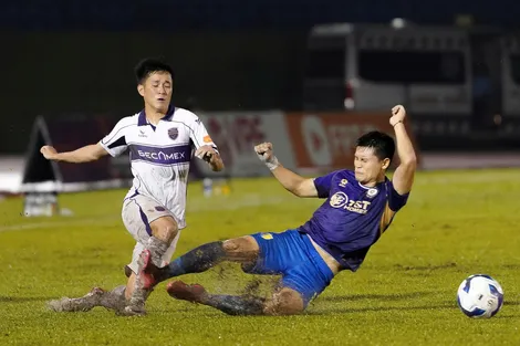 Hà Nội thắng kịch tính trên sân Gò Đậu