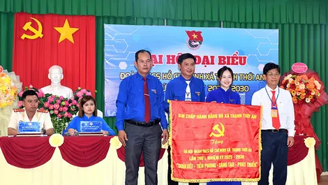 Đoàn TNCS Hồ Chí Minh xã Thạnh Thới An, xã Long Phú và xã Nhơn Mỹ tổ chức thành công Đại hội nhiệm kỳ 2025-2030