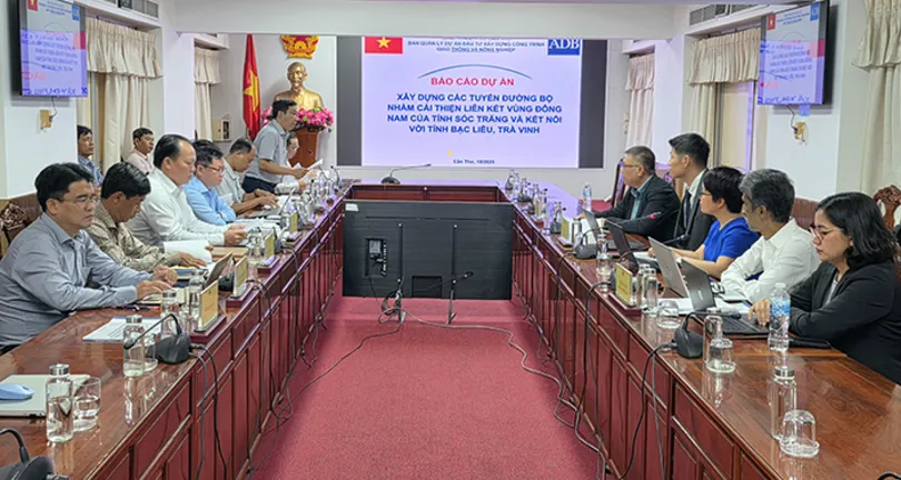 Xúc tiến đầu tư dự án đường bộ cải thiện liên kết vùng ĐBSCL