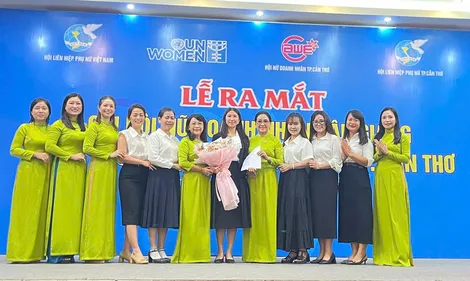 Ra mắt Chi hội Nữ doanh nhân Hậu Giang