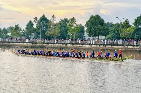 Gián đoạn giao thông đường thủy trên sông Maspero phục vụ Lễ hội Oóc Om Bóc - Đua ghe Ngo TP Cần Thơ 2025
