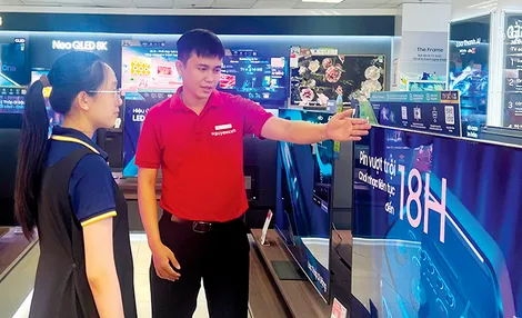 Điện máy giảm giá, kích cầu tiêu dùng dịp cuối năm