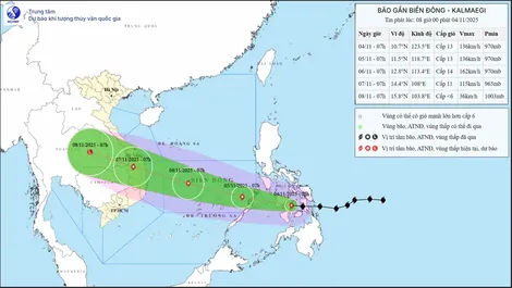 Thủ tướng chỉ đạo chủ động phòng, tránh, ứng phó với bão Kalmaegi
