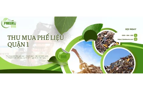 Phế Liệu VIN - Đơn vị thu mua phế liệu uy tín tại TP Hồ Chí Minh