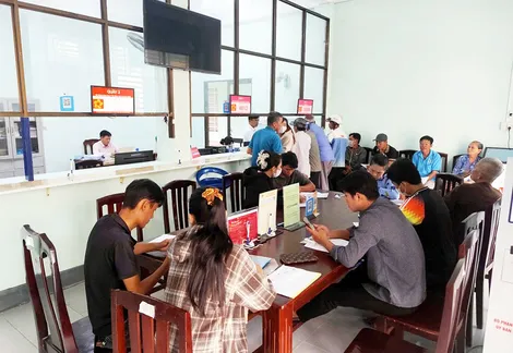 Bộ máy xã Lương Tâm vận hành hiệu quả