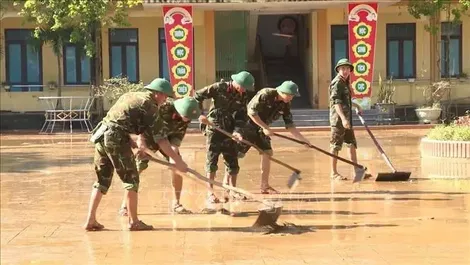 Toàn quân chủ động ứng phó mưa lớn, ngập lụt, sạt lở đất