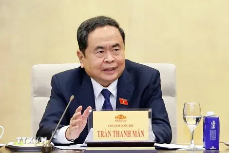 Chủ tịch Quốc hội Trần Thanh Mẫn: Thời gian tới, tiếp tục đổi mới công tác xây dựng pháp luật
