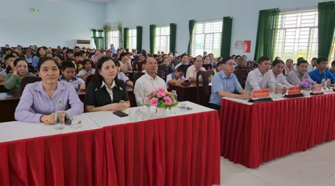 Ngày hội Đại đoàn kết toàn dân tộc ở Liên khu vực cụm 3 - phường Phú Lợi