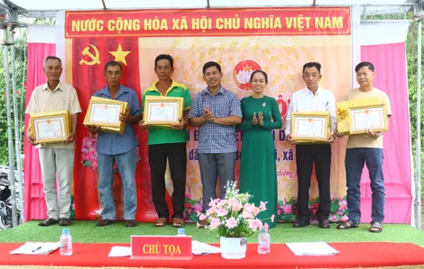 Ấp Bưng Buối tổ chức Ngày hội Đại đoàn kết toàn dân tộc năm 2025