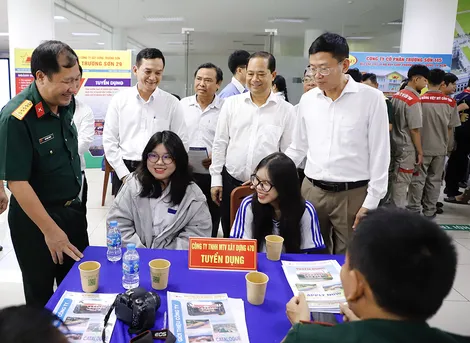 Kết nối cơ hội việc làm cho lao động ngành xây dựng