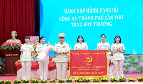 Dấu ấn phong trào phụ nữ Công an TP Cần Thơ