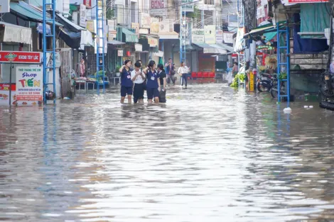 Tăng cường giải pháp ứng phó triều cường đầu tháng 10 âm lịch
