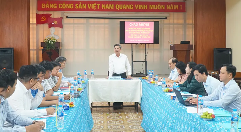 Khảo sát tình hình tổ chức và hoạt động của Trung tâm Giáo dục Thường xuyên TP Cần Thơ