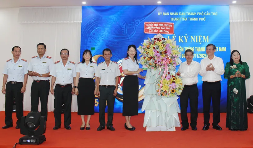 Cần Thơ tổ chức Lễ kỷ niệm 80 năm Ngày truyền thống Thanh tra Việt Nam