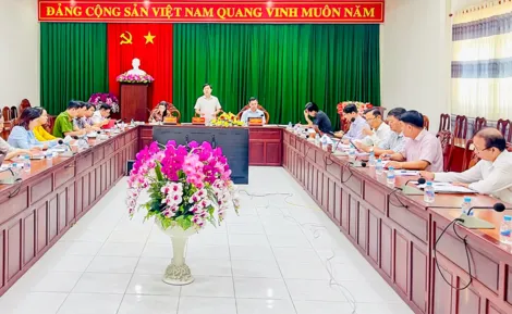 Ủy ban bầu cử phường Cái Răng họp phiên đầu tiên