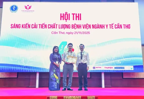 Đội Bệnh viện Đa khoa Quốc tế S.I.S Cần Thơ đạt giải nhất