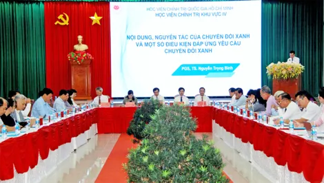 Bàn giải pháp nâng cao hiệu quả chuyển đổi xanh tại ĐBSCL
