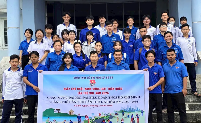 Tuổi trẻ Cần Thơ đồng loạt ra quân hưởng ứng "Ngày Chủ nhật xanh" toàn quốc