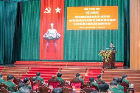 Đảng ủy, Bộ Tư lệnh Quân khu 9 thông báo nhanh kết quả Hội nghị lần thứ 14 Ban Chấp hành Trung ương Đảng khóa XIII