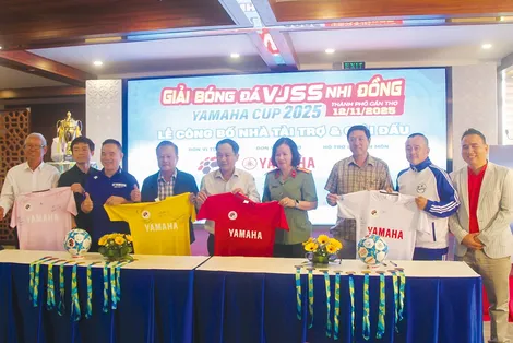 Những điểm mới tại Giải Bóng đá Nhi đồng VJSS Cần Thơ - Yamaha Cup 2025