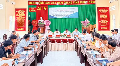 Cả hệ thống chính trị xã Trung Hưng quyết tâm thực hiện tốt công tác an sinh bền vững