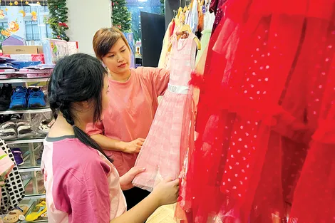 Thời trang đẹp cho bé du Xuân