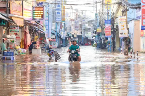 Triều cường bước sang chu kỳ tăng trở lại