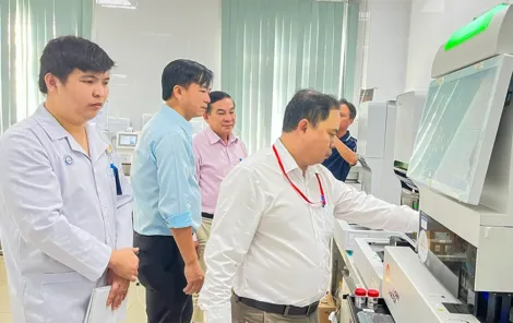 Sở Y tế TP Cần Thơ xét công nhận bệnh viện đầu tiên có chất lượng phòng xét nghiệm mức 4