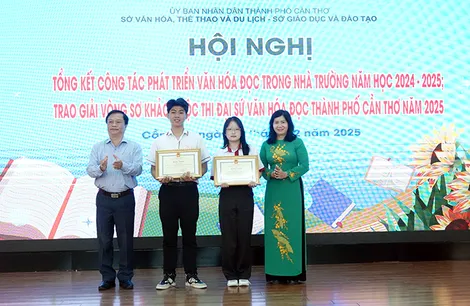Trao giải Vòng Sơ khảo Cuộc thi Đại sứ Văn hóa đọc TP Cần Thơ năm 2025