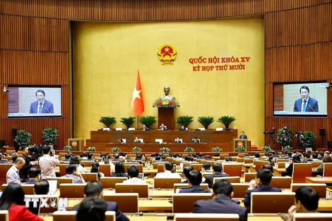 Thông qua một số luật, nghị quyết