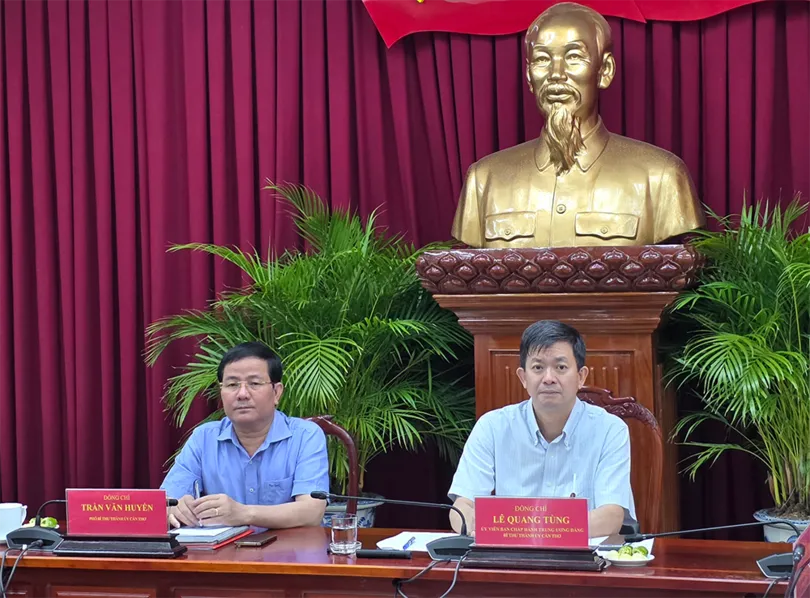 Tiếp tục đẩy nhanh tiến độ thực hiện các dự án trọng điểm khu công nghiệp, dự án Bệnh viện Ung bướu