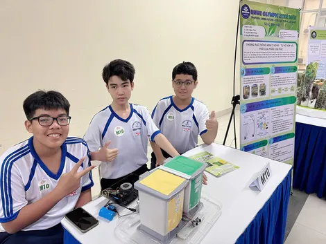 Ươm mầm sáng chế từ HNUE Olympic STEM 2025