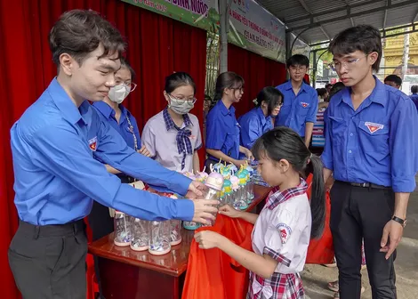 Tuổi trẻ Cái Khế làm theo Bác