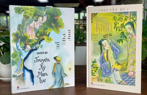 “Truyện Kiều” với tranh minh họa của Nguyễn Công Hoan