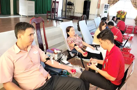 Xã Tài Văn tổ chức Ngày hiến máu tình nguyện năm 2025