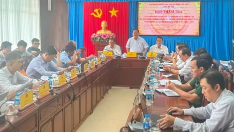 Ban Đô thị HĐND TP Cần Thơ thẩm tra các dự thảo nghị quyết trình tại kỳ họp thứ tám HĐND thành phố